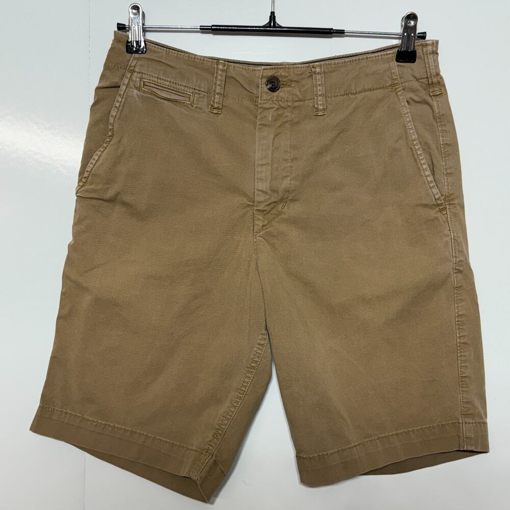 American‎ Eagle Shorts Mens 28 Tan Classic Fit Next Level Stretch Actual 29 X10